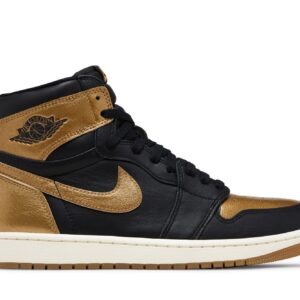 Air Jordan 1 Retro High OG Black Metallic Gold Sneakers – DZ5485-071