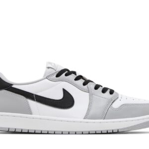Air Jordan 1 Retro Low OG Barons Sneakers – White/Black-Wolf Grey – CZ0790-110