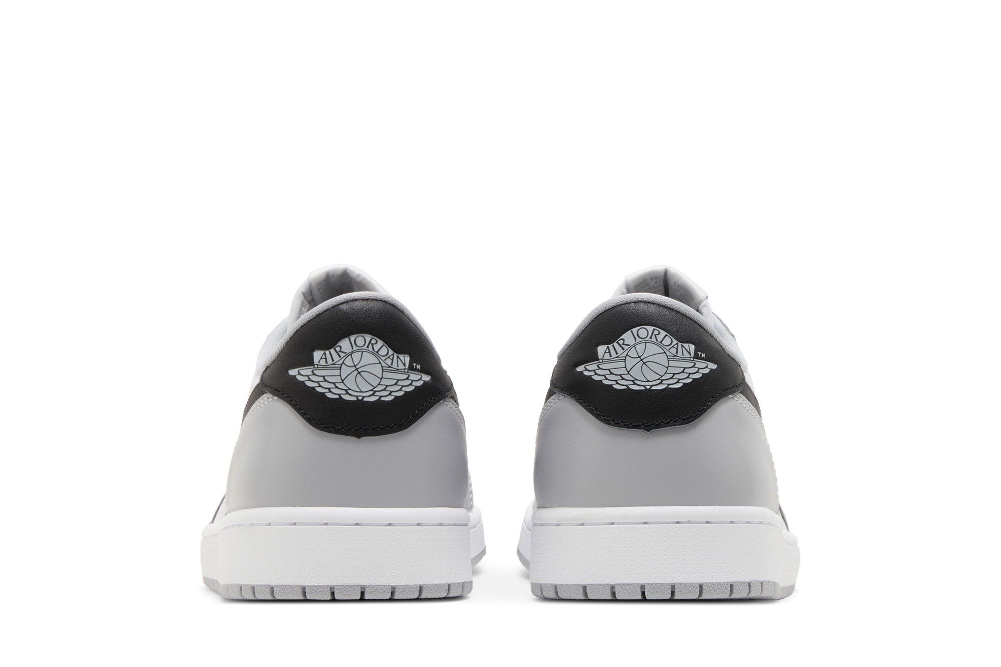 Air Jordan 1 Retro Low OG Barons Sneakers – White/Black-Wolf Grey – CZ0790-110 - Image 6