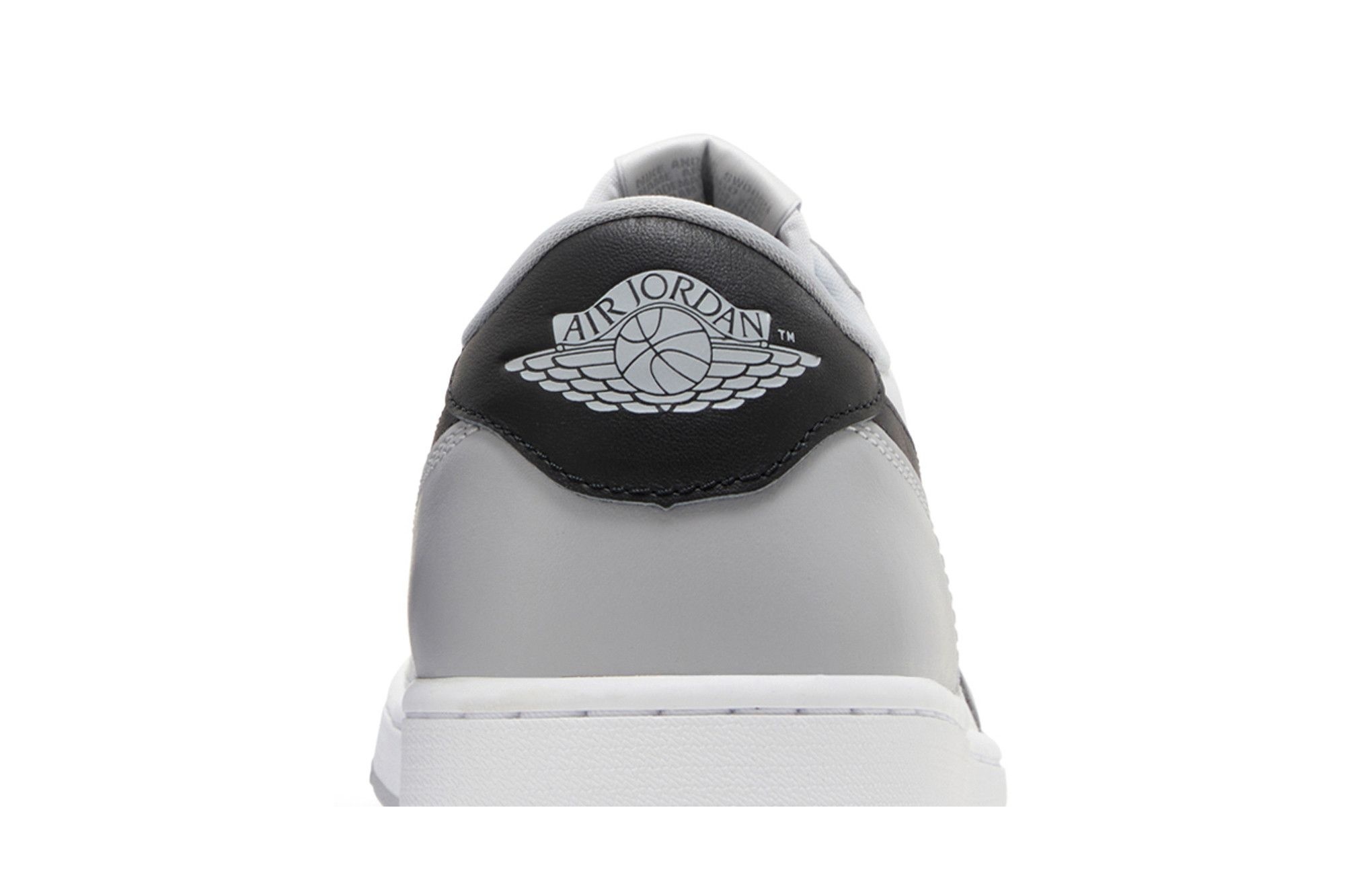 Air Jordan 1 Retro Low OG Barons Sneakers – White/Black-Wolf Grey – CZ0790-110 - Image 7