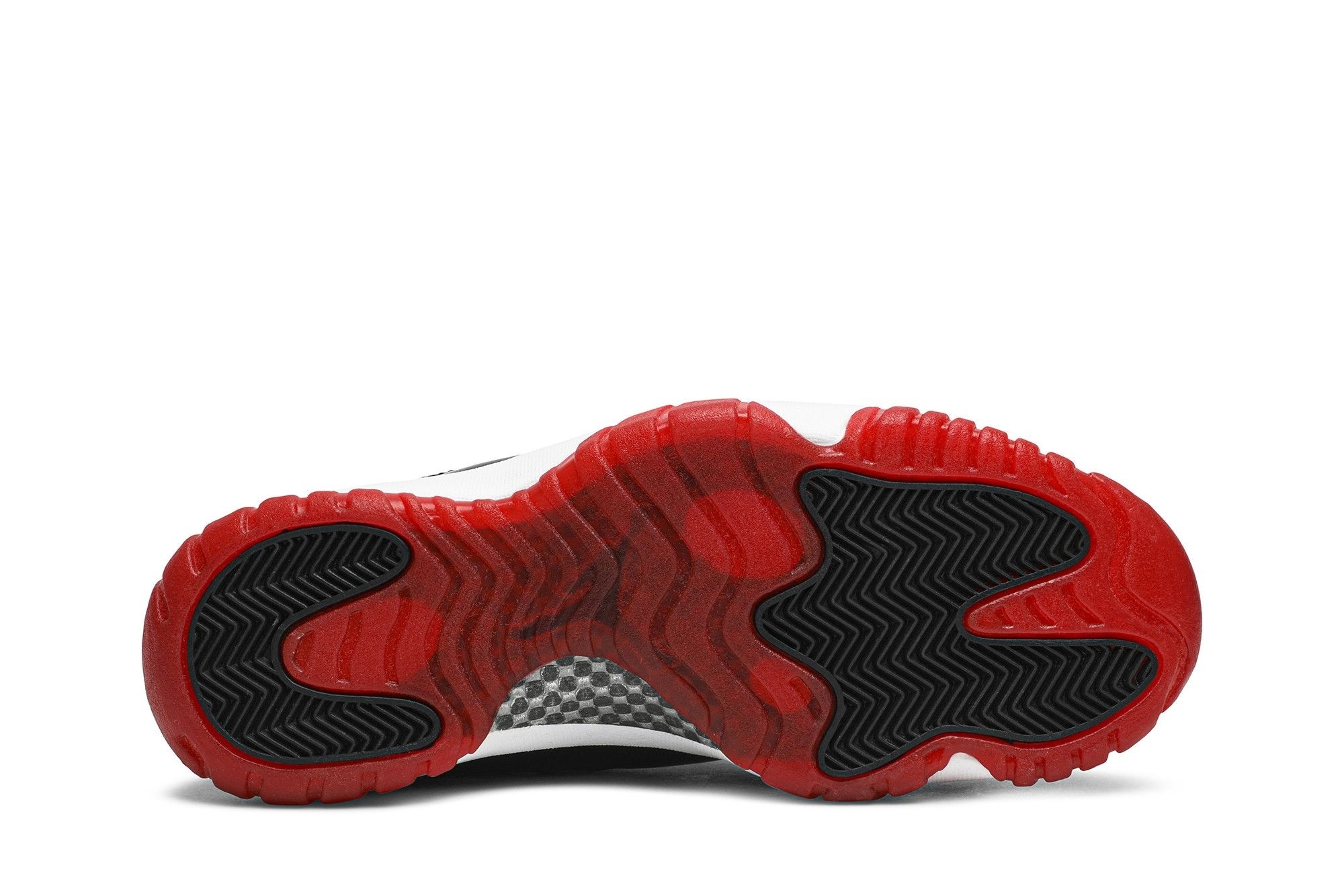 Air Jordan 11 Retro Playoffs (2001) – Black/True Red-White – 136046-061 - Image 4