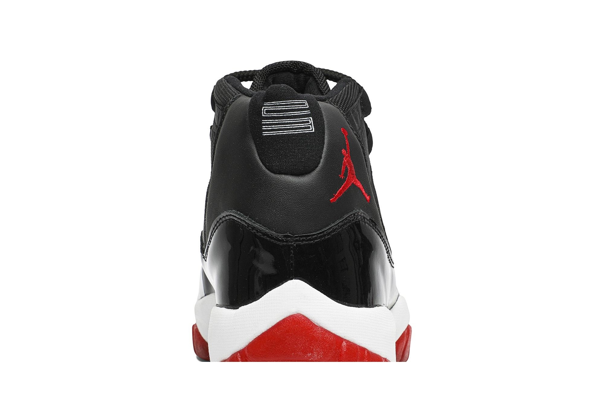 Air Jordan 11 Retro Playoffs (2001) – Black/True Red-White – 136046-061 - Image 7