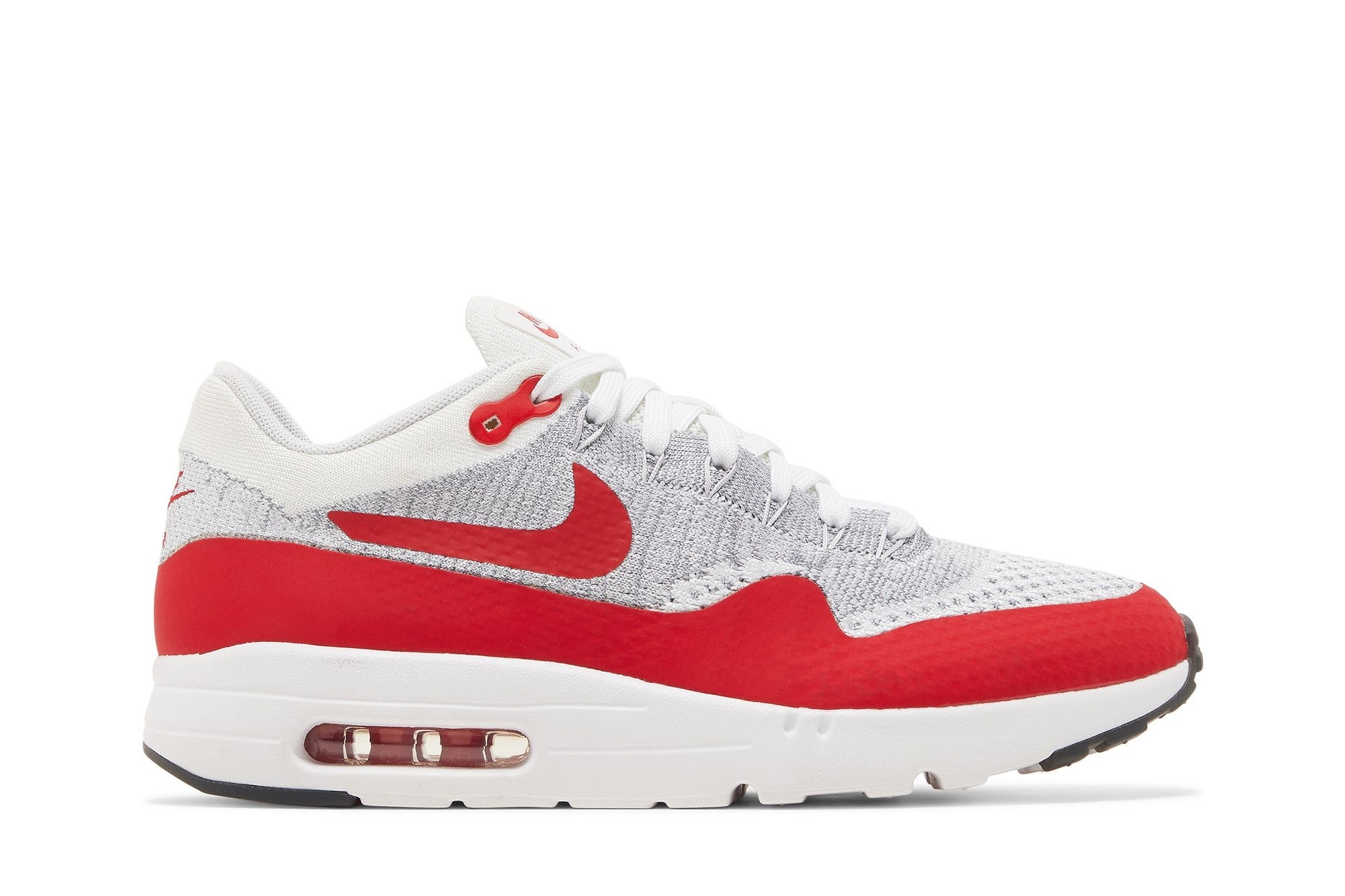 Air Max 1 Flyknit OG Sneakers – White/Red – 843384-101