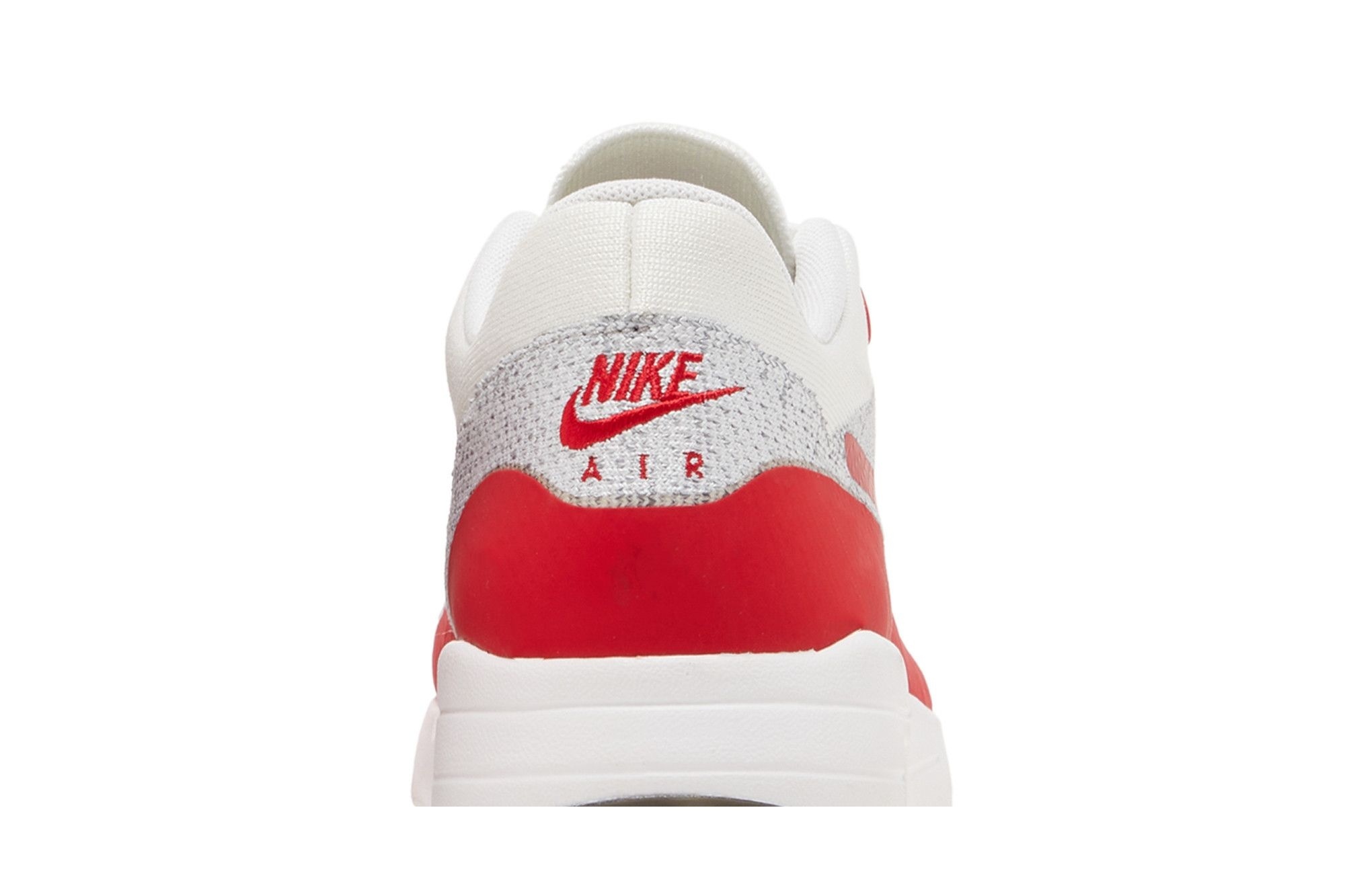 Air Max 1 Flyknit OG Sneakers – White/Red – 843384-101 - Image 7
