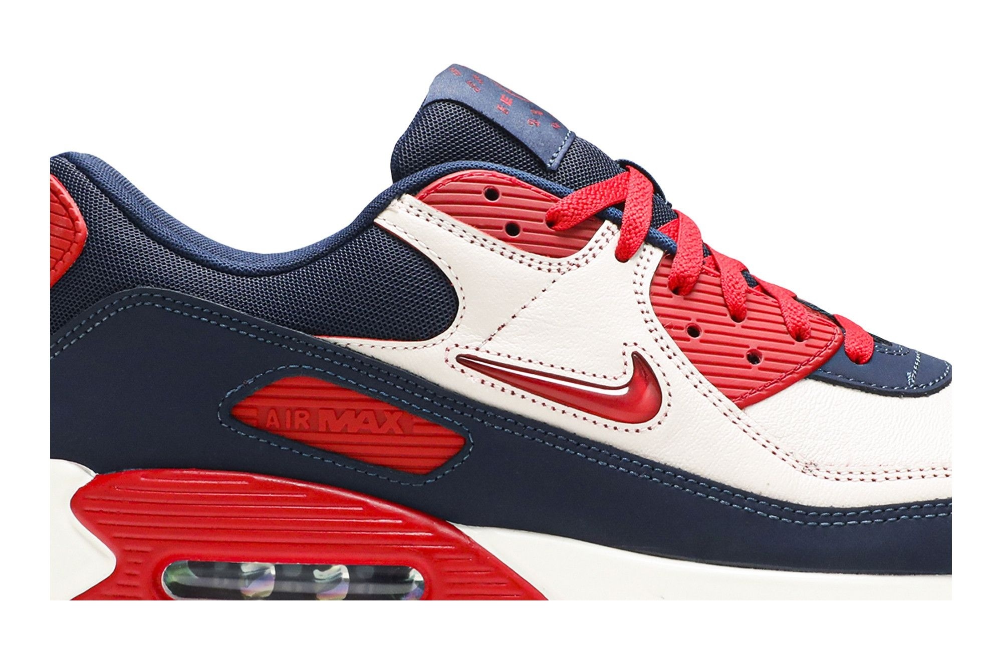 Air Max 90 Home & Away Red Sneakers – CJ0611-101 - Image 2