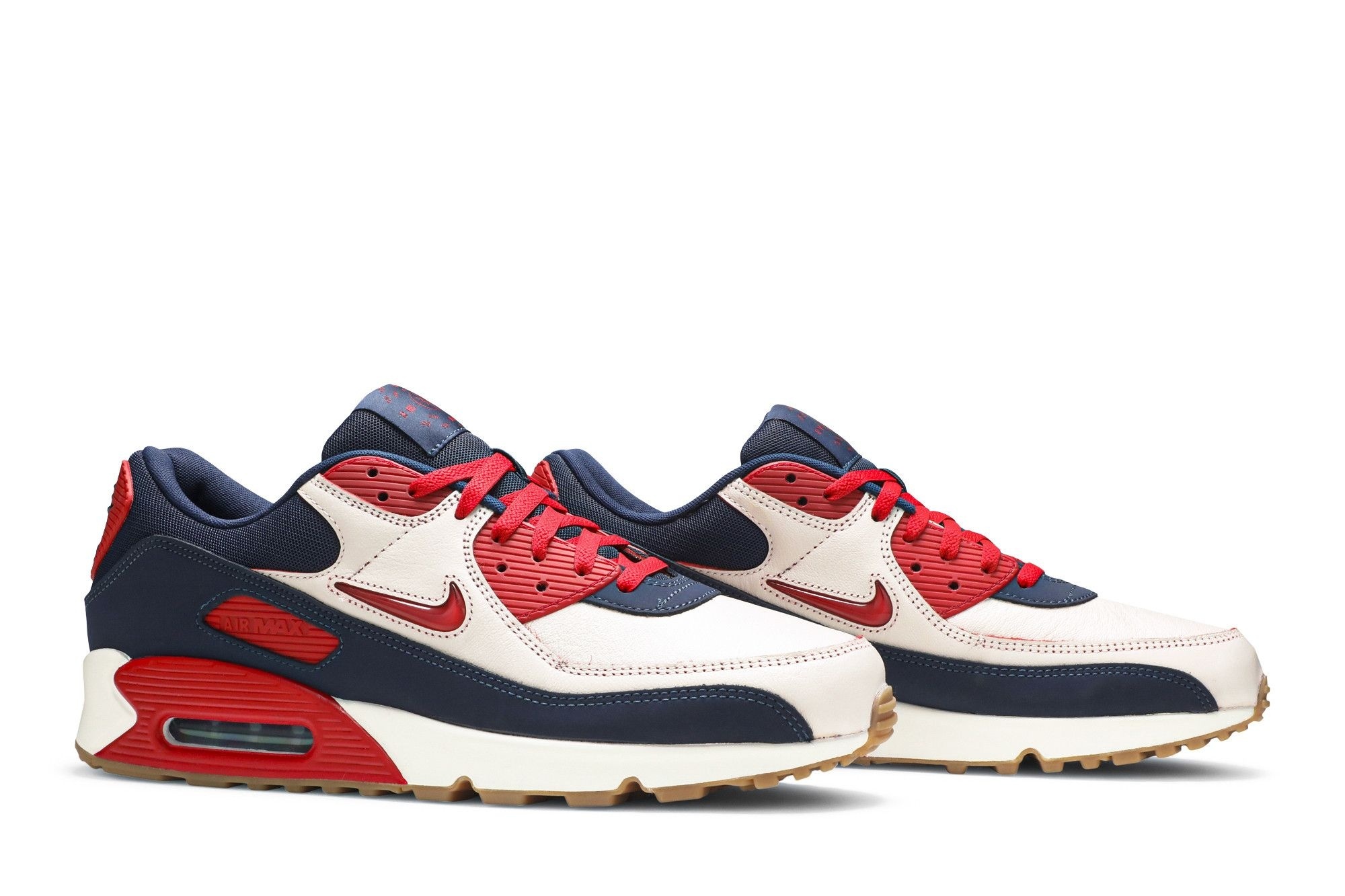 Air Max 90 Home & Away Red Sneakers – CJ0611-101 - Image 8