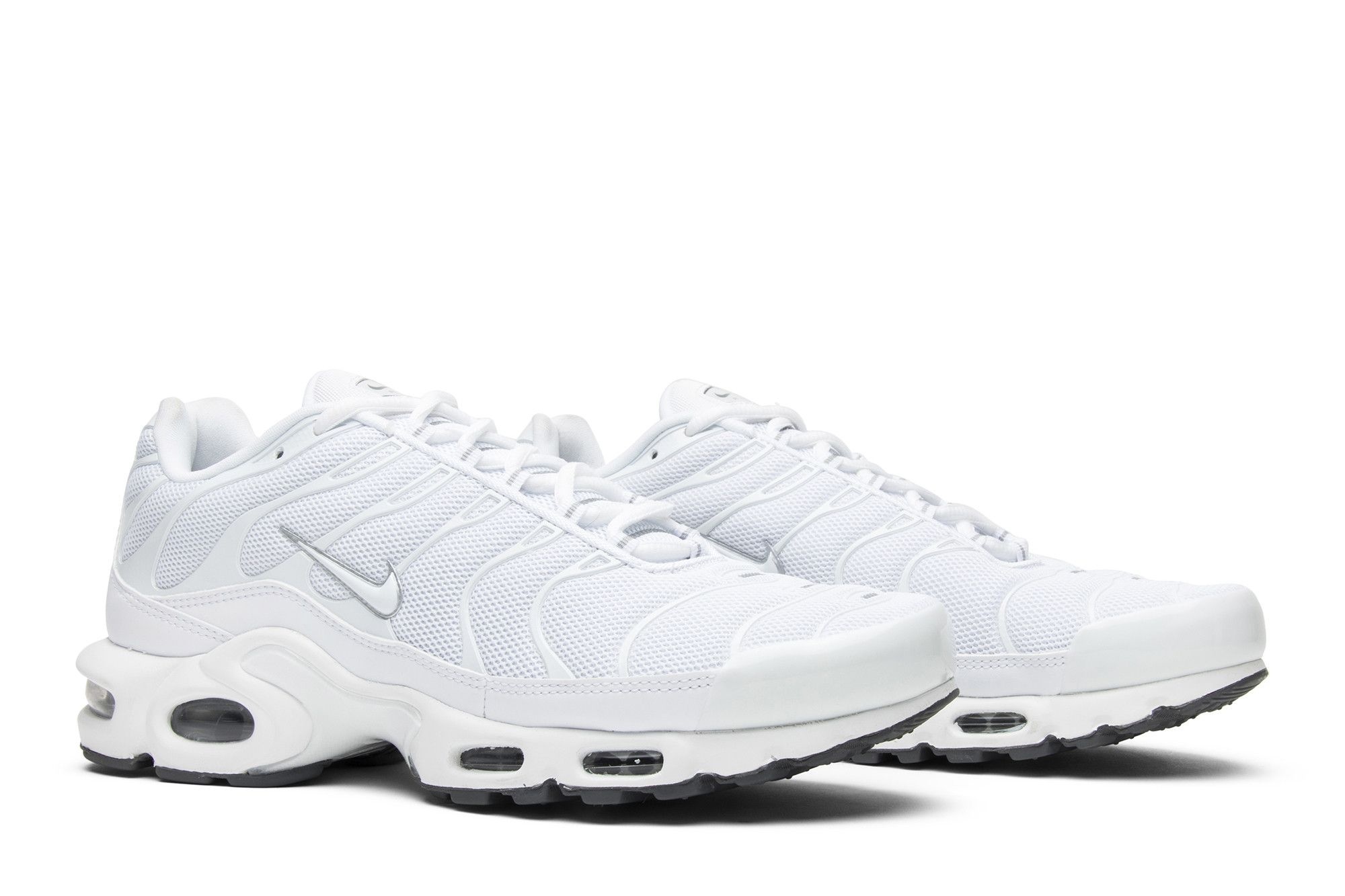 Air Max Plus White Sneakers – 604133-139 - Image 8