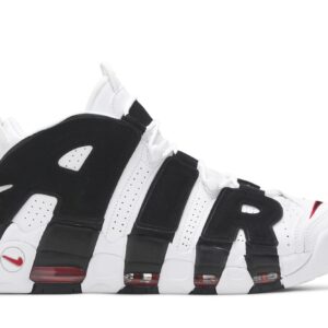 Air More Uptempo Scottie Pippen Sneakers – White/Black-University Red – 414962-105