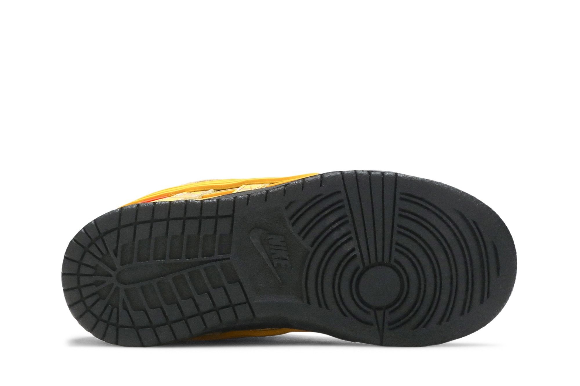 Air Rubber Dunk Off-White University Gold (PS) – CW7410-700 - Image 4