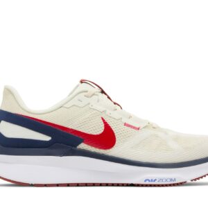 Air Zoom Structure 25 Men’s Road Running Shoes – Sea Glass/University Red – DJ7883-001
