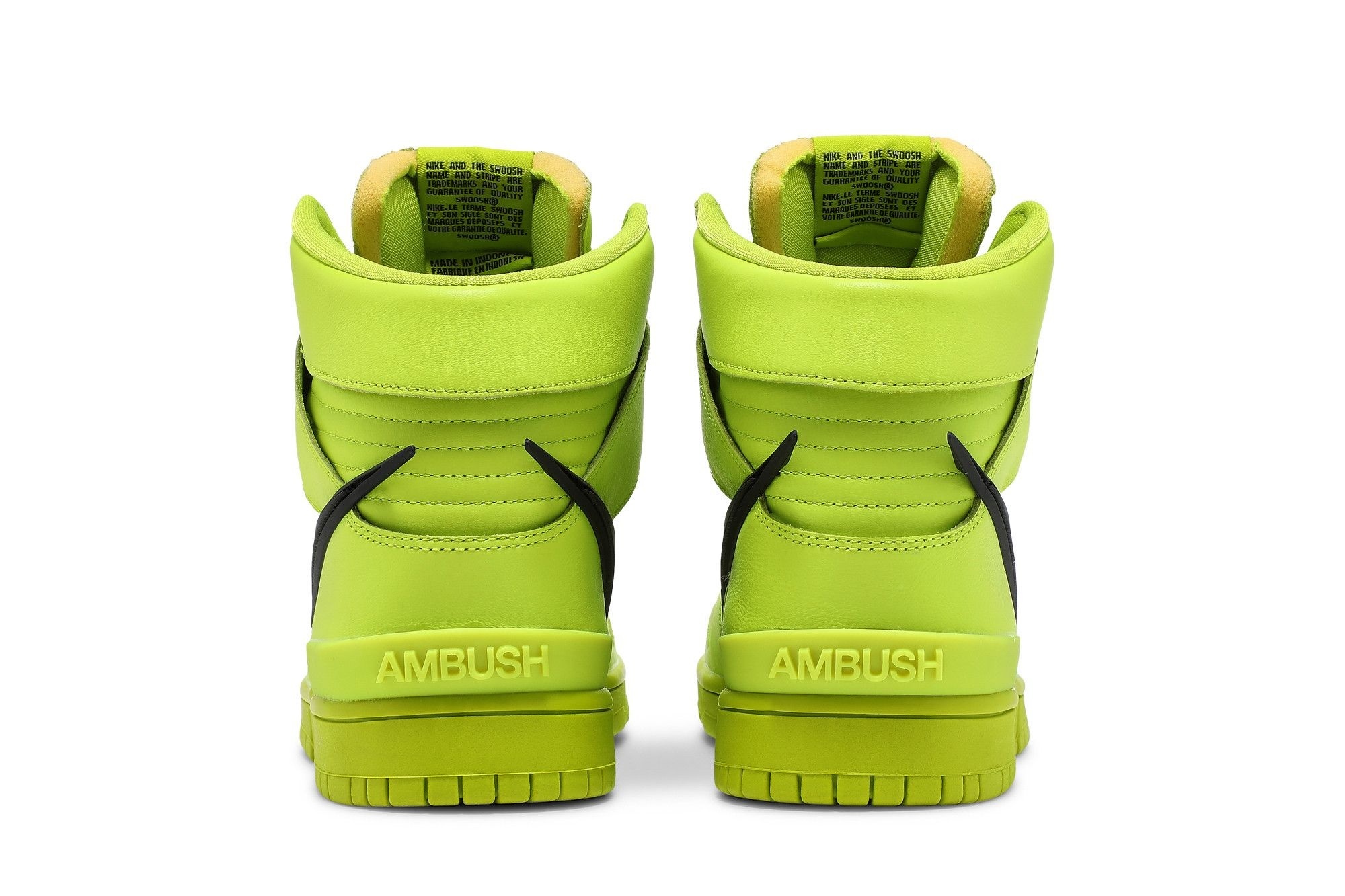 Dunk High AMBUSH Flash Lime Sneakers – CU7544-300 - Image 6