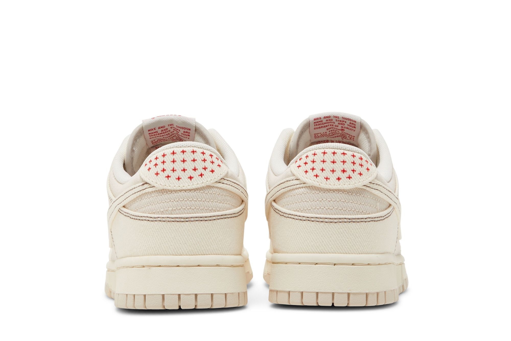 Dunk Low Light Orewood Brown Sashiko Sneakers – DV0834-100 - Image 6