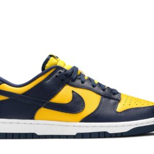 Dunk Low Michigan (2021) – DD1391-700 – Varsity Maize/Midnight Navy/White