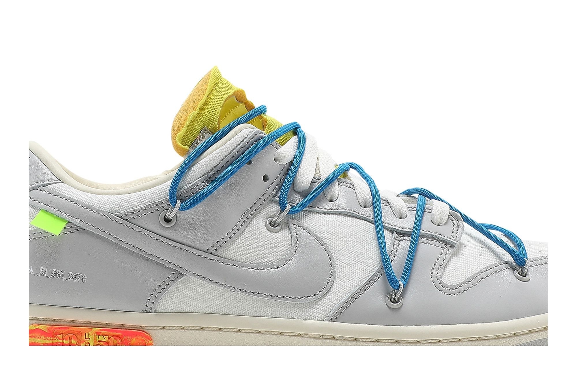 Dunk Low Off-White Lot 10 Sneakers – DM1602-112 - Image 2
