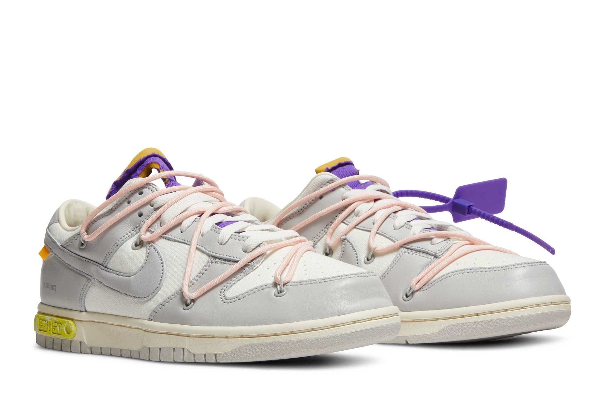 Dunk Low Off-White Lot 24 Sneakers – DM1602-119 - Image 8