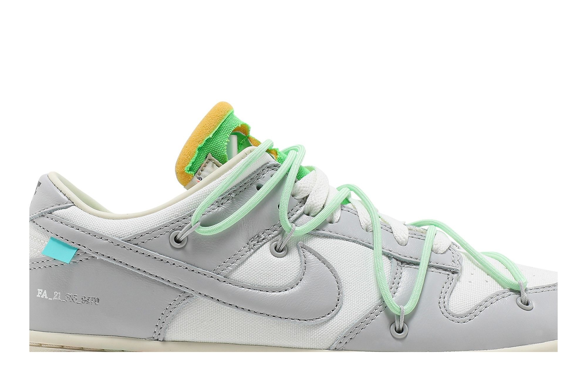Dunk Low Off-White Lot 7 Sneakers – DM1602-108 - Image 2