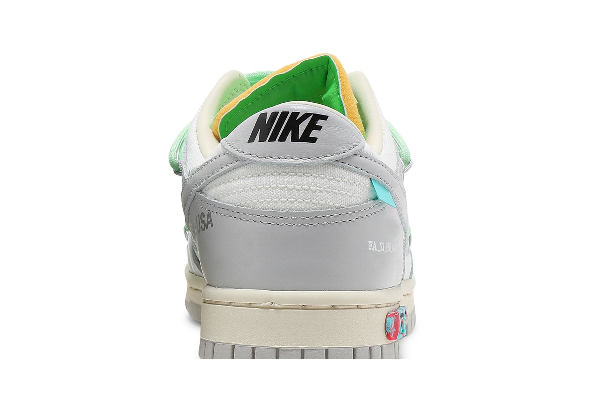 Dunk Low Off-White Lot 7 Sneakers – DM1602-108 - Image 7
