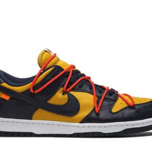 Dunk Low Off-White University Gold Sneakers – CT0856-700