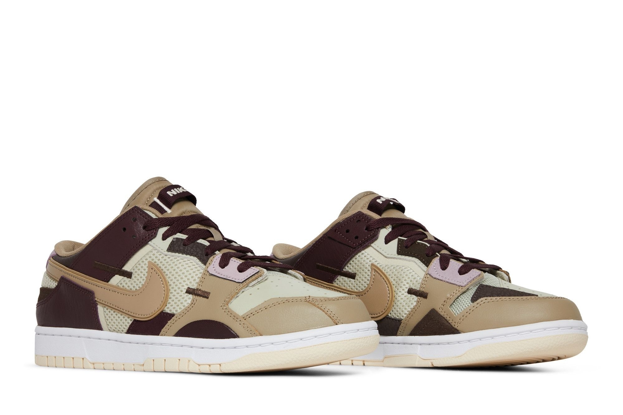 Dunk Low Scrap Latte Sneakers – DH7450-100 - Image 8