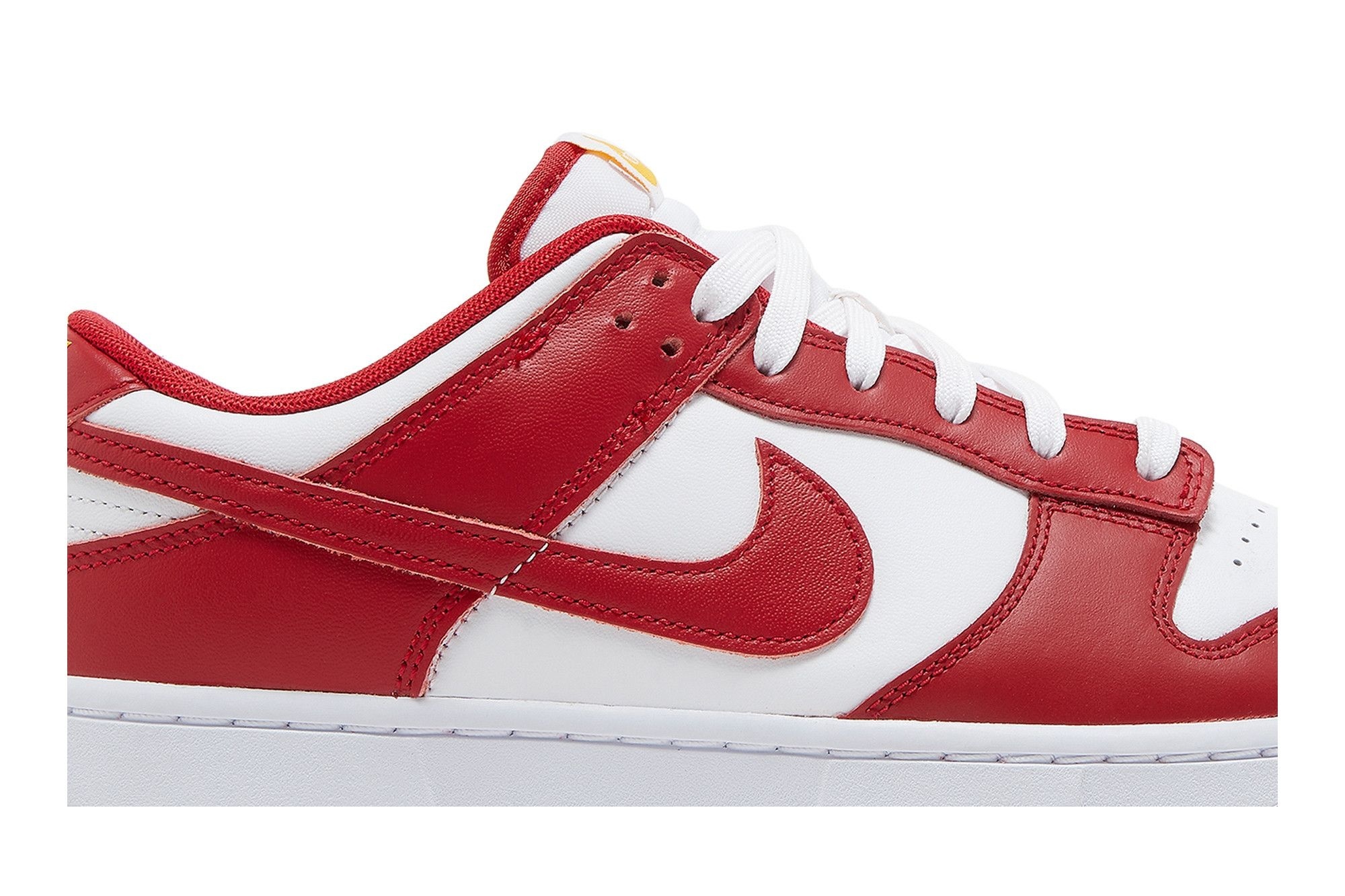 Dunk Low USC Sneakers – DD1391-602 – White/Gym Red-Yellow - Image 2