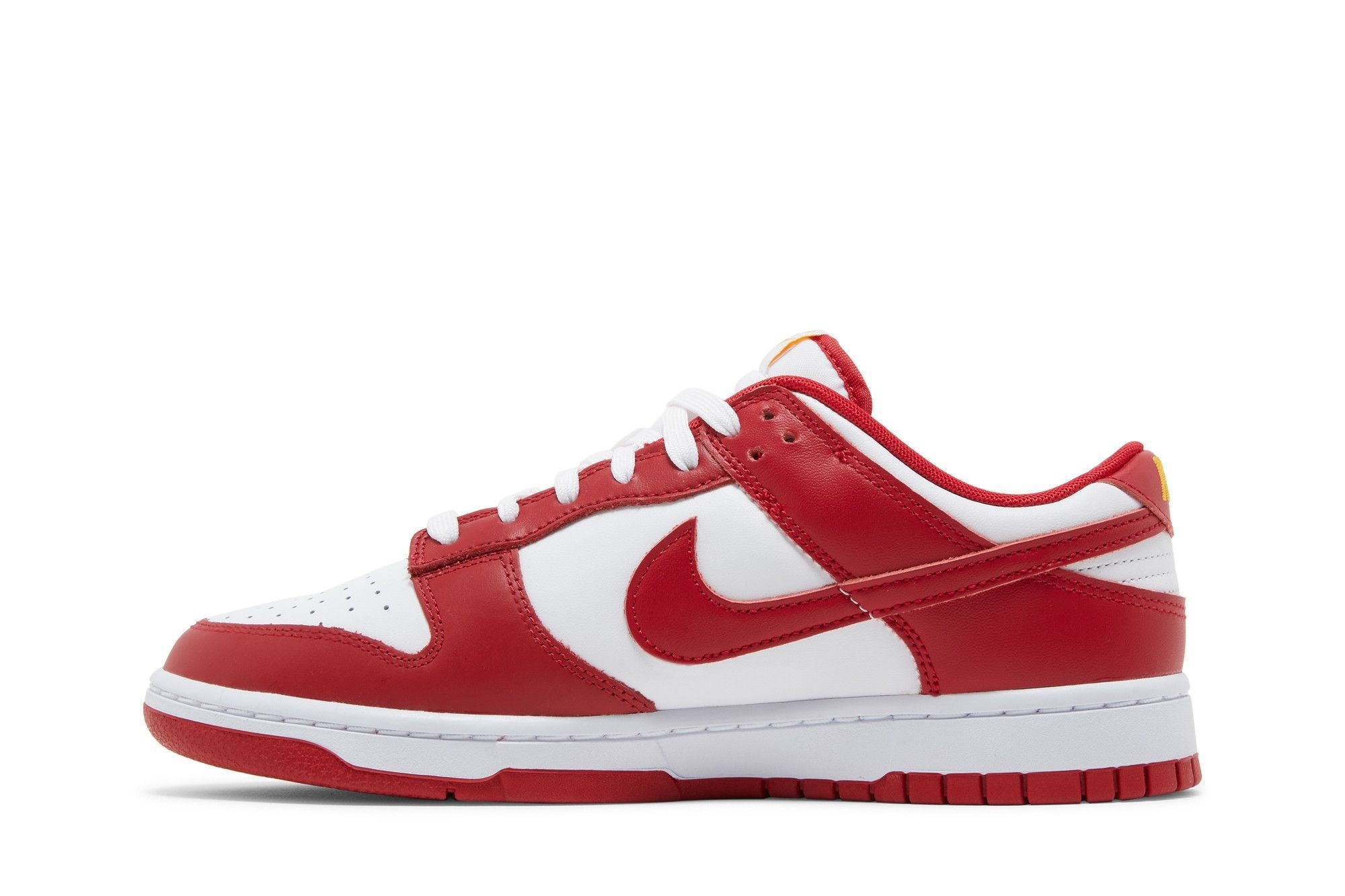 Dunk Low USC Sneakers – DD1391-602 – White/Gym Red-Yellow - Image 3