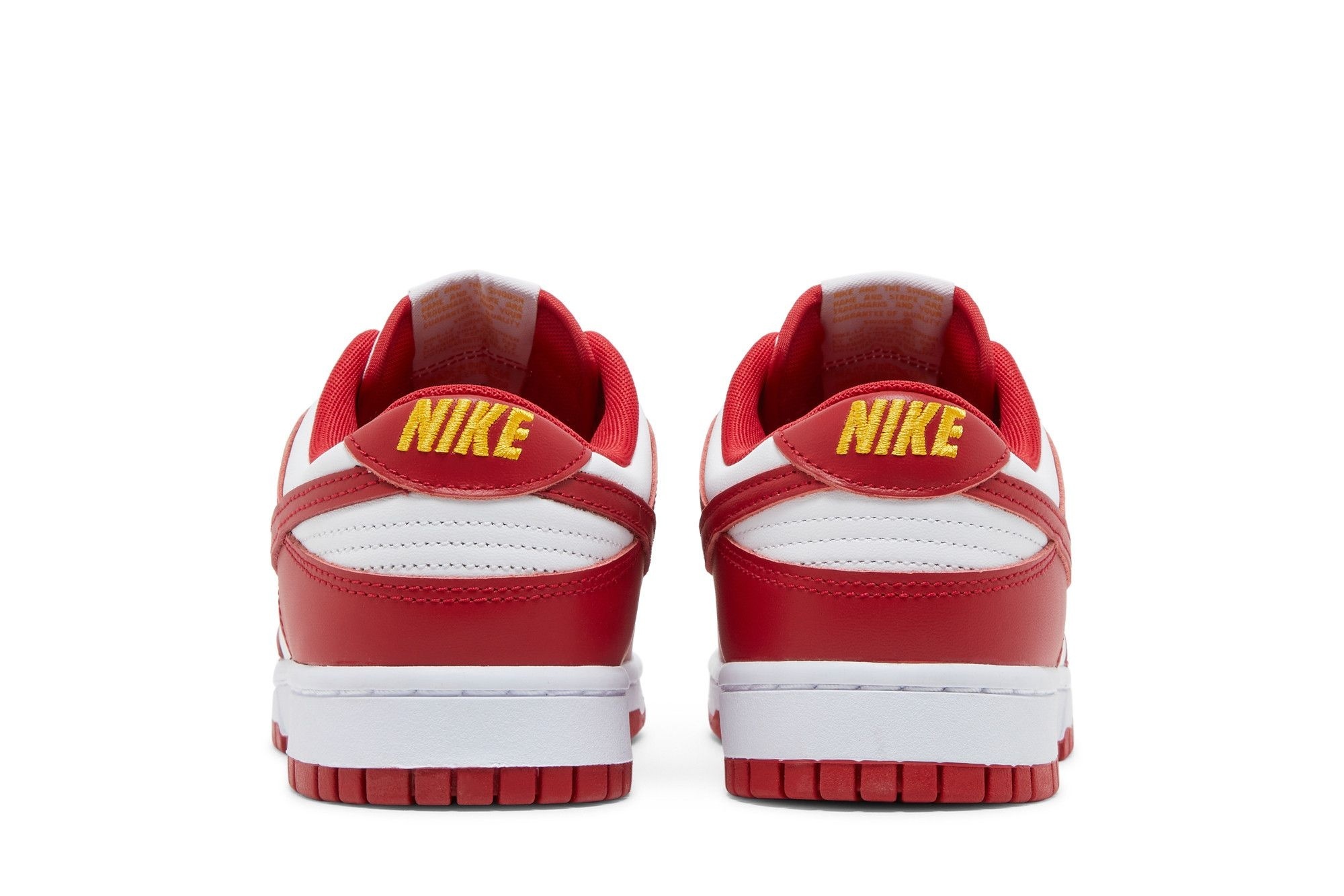 Dunk Low USC Sneakers – DD1391-602 – White/Gym Red-Yellow - Image 6