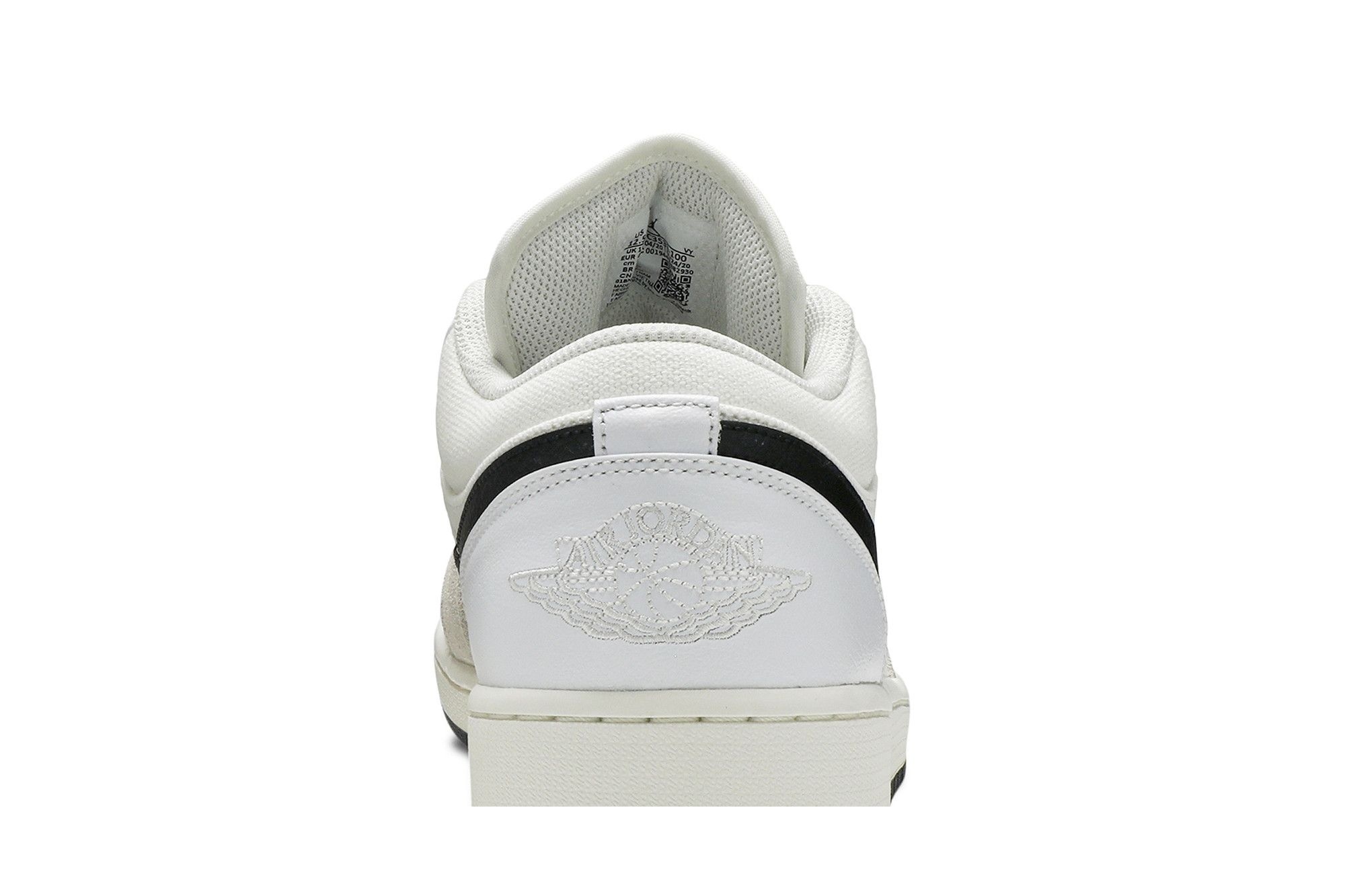 Jordan 1 Low Astrograbber Sneakers – DC3533-100 – White/Black-Sail - Image 7