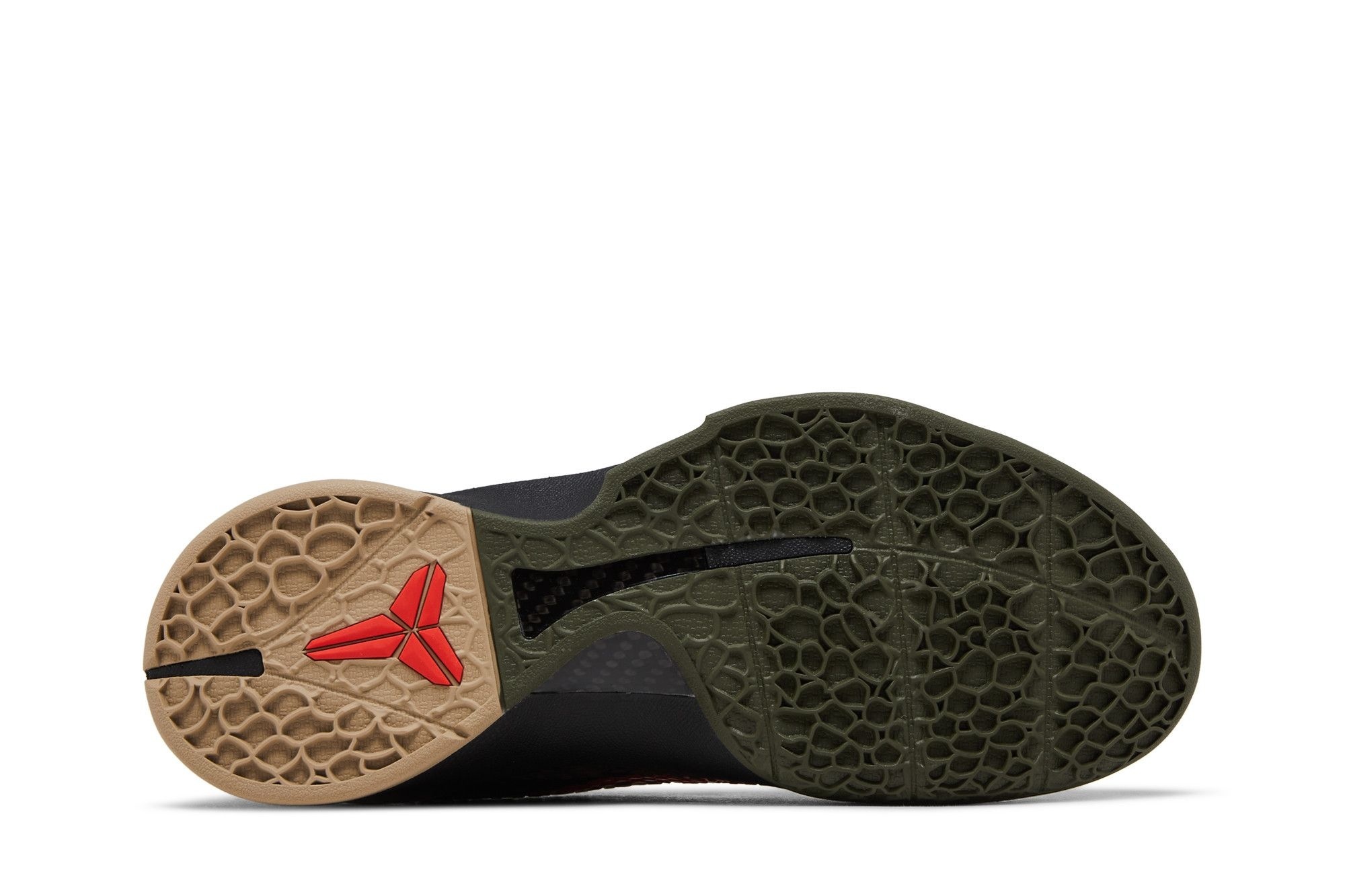 Kobe 6 Protro Italian Camo (2024) – FQ3546-001 – Black/Crimson Bog/Khaki - Image 4