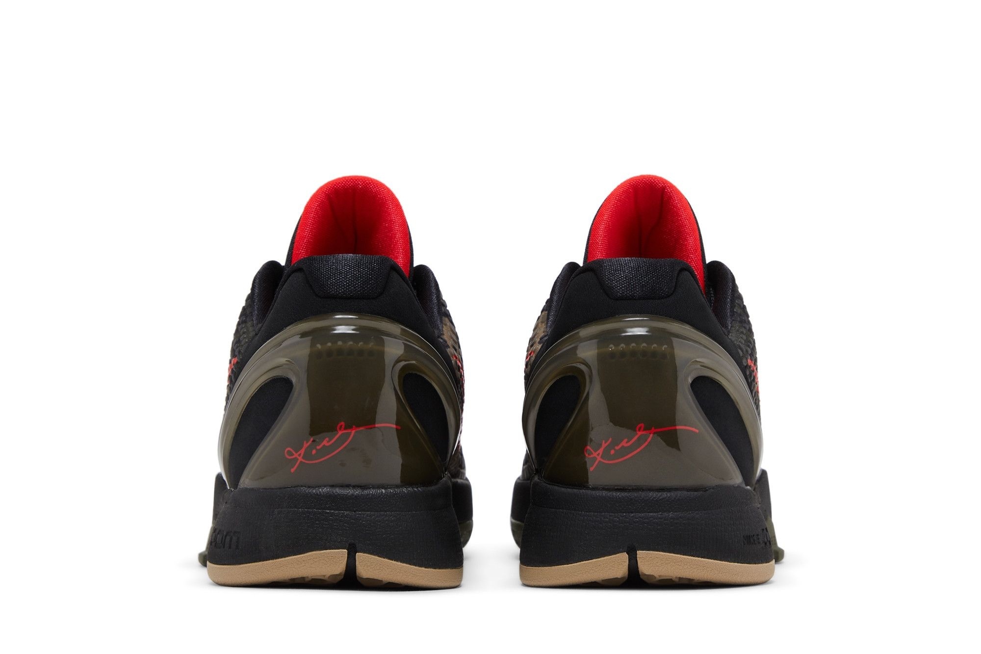 Kobe 6 Protro Italian Camo (2024) – FQ3546-001 – Black/Crimson Bog/Khaki - Image 6