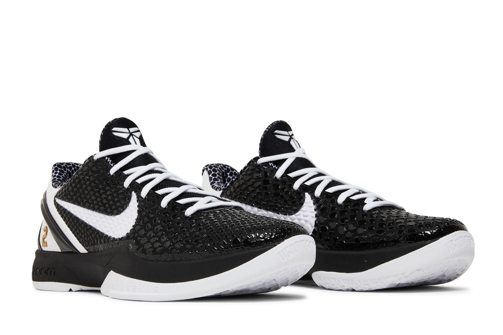 Kobe 6 Protro Mambacita Sweet 16 Sneakers – CW2190-002 – Black/White-Metallic Gold - Image 8