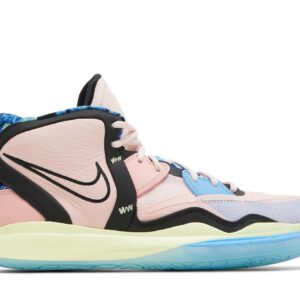 Kyrie Infinity Valentine’s Day Basketball Shoes – DH5387-900 – Pink/Black/Yellow-Blue