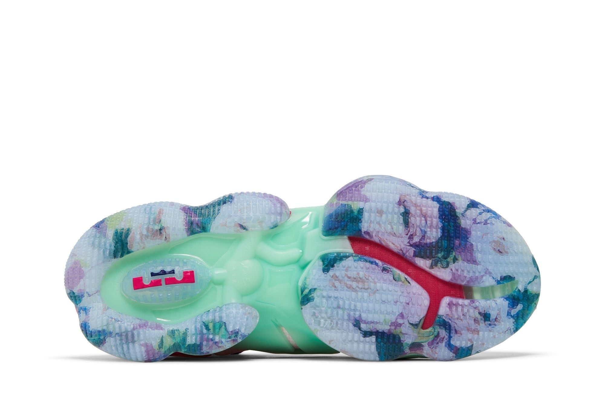 LeBron 19 Valentine’s Day Love Letter Sneakers – DH8459-900 – White/Pink/Purple - Image 4