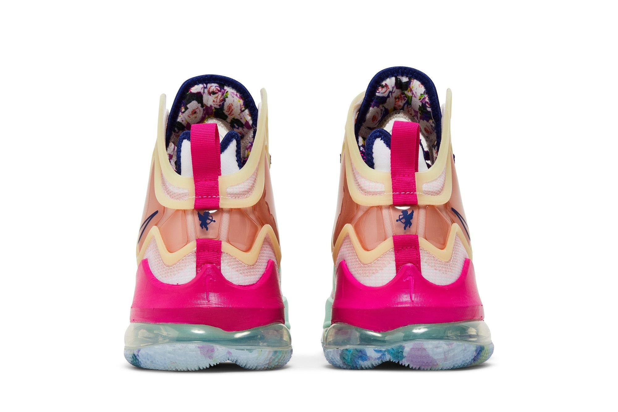 LeBron 19 Valentine’s Day Love Letter Sneakers – DH8459-900 – White/Pink/Purple - Image 6