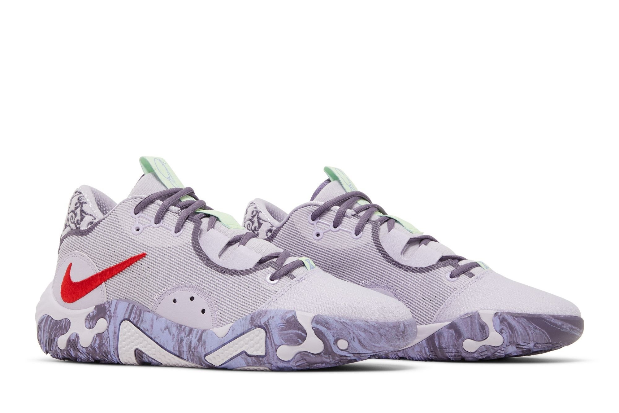 PG 6 Paulette Sneakers – DC1974-500 – Violet Frost/Light Crimson - Image 8