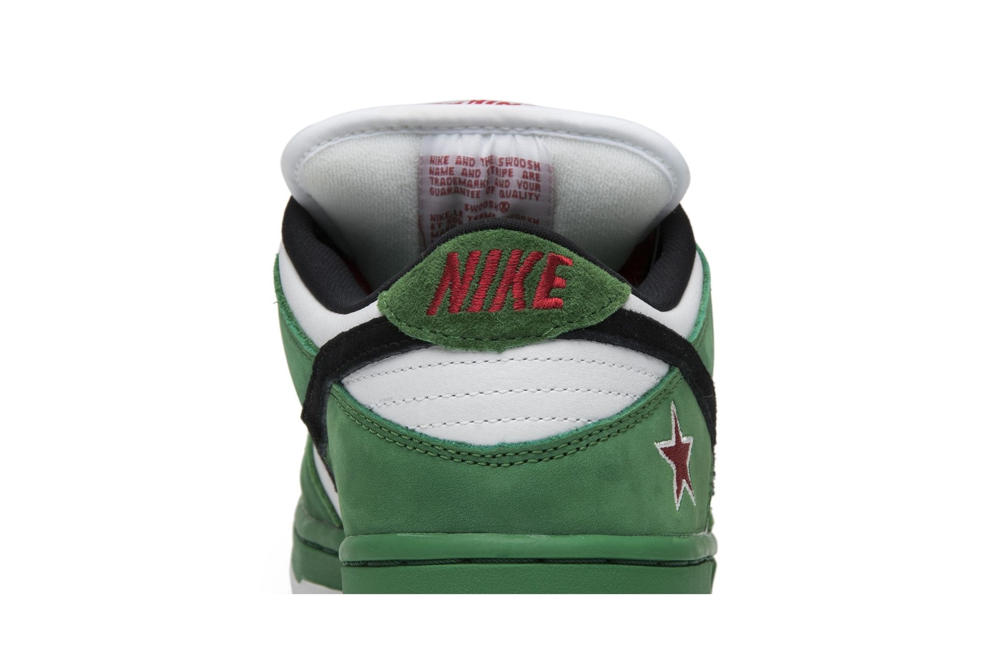 SB Dunk Low Heineken Sneakers – 304292-302 - Image 7