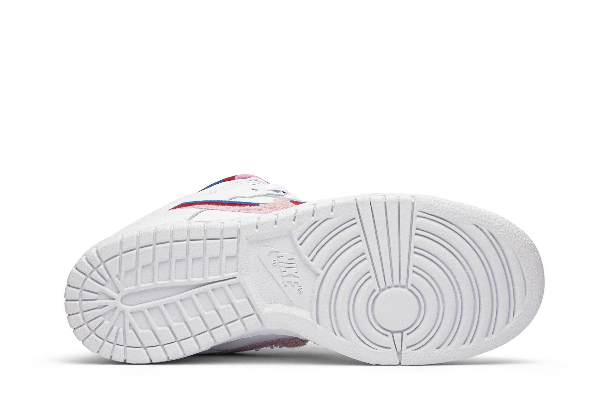 SB Dunk Low Parra Sneakers – CN4504-100 – White/Red-Pink - Image 4