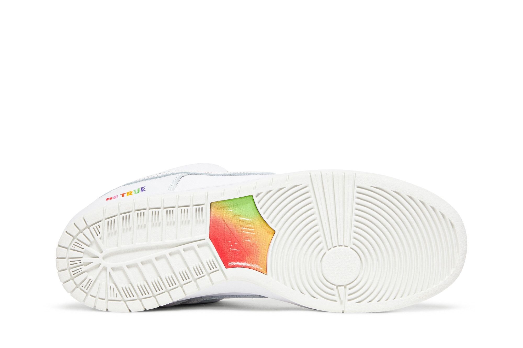 SB Dunk Low Pro Be True Sneakers – White/Multi – DR4876-100 - Image 4