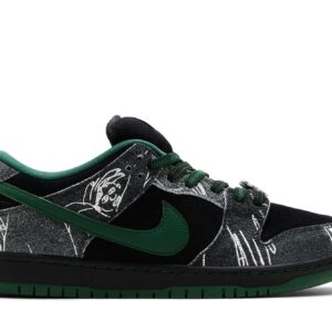 SB Dunk Low There Skateboards – Black/Gorge Green/Summit White – HF7743-001