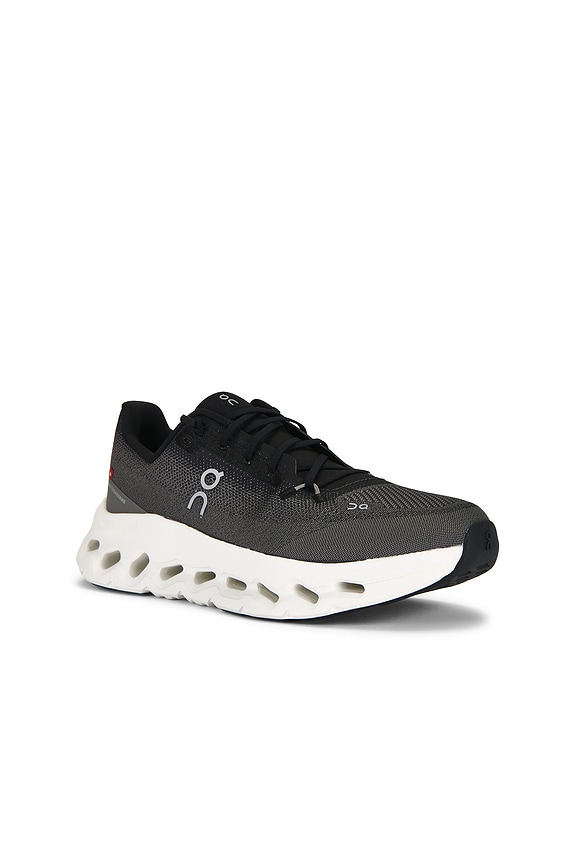 Cloudtilt Sneakers On - Black & Asphalt - Image 4