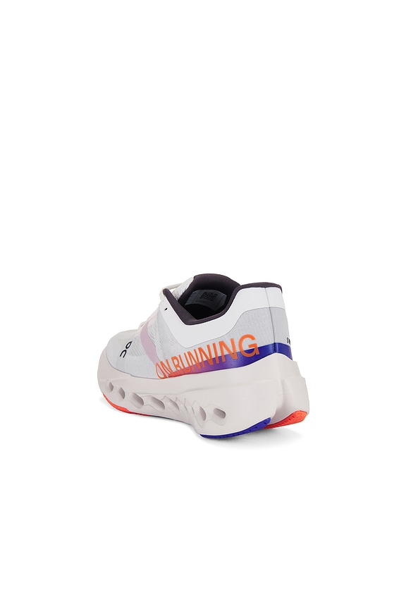 Cloudsurfer Next Sneaker - White & Flame - Image 5