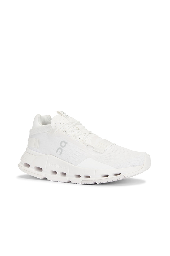 Cloudnova 2 Sneaker On - All White - Image 4
