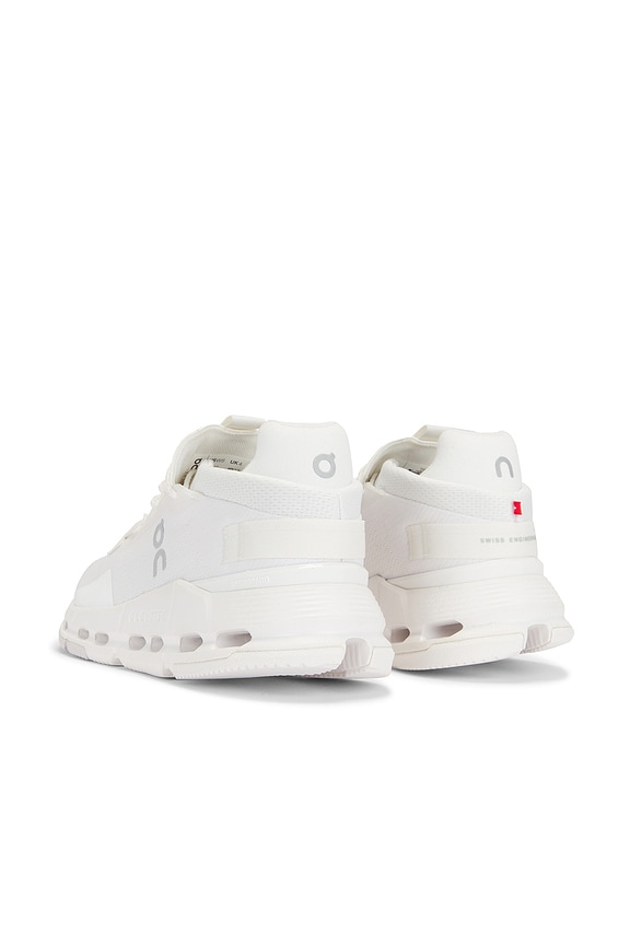 Cloudnova 2 Sneaker On - All White - Image 5