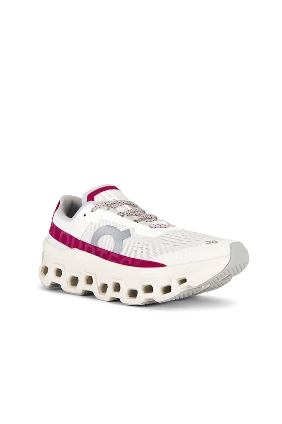 Cloudmonster Sneakers On - Ivory & Grenadine - Image 4
