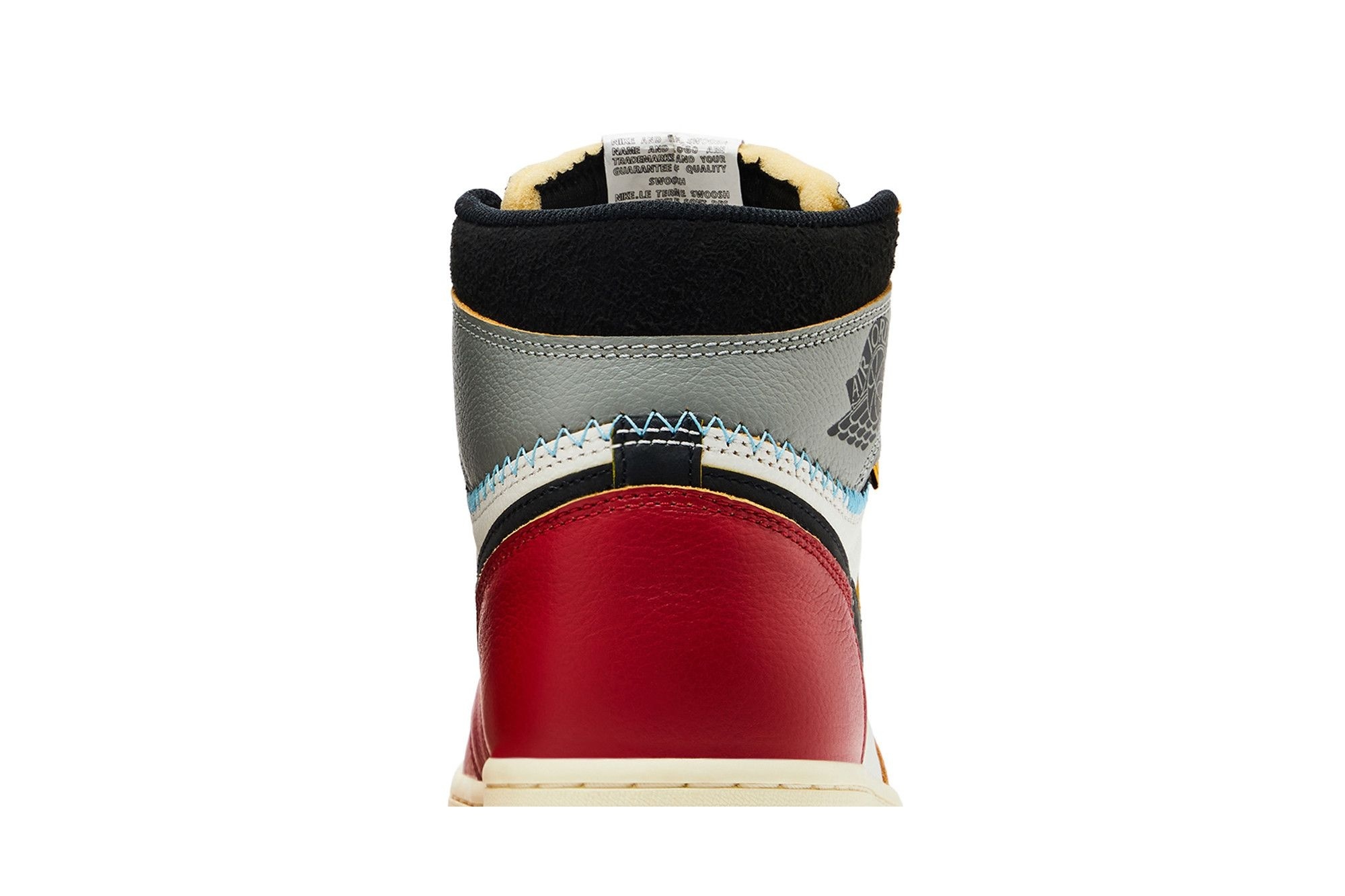 Union LA x Air Jordan 1 Retro High OG SP ‘Chicago Shadow’ Sneakers – HV8563-600 - Image 7