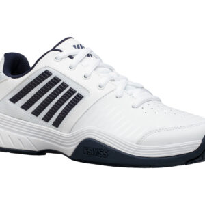 Men COURT EXPRESS in White/Navy - K-SWISS-MEN-M-COURT-EXPRESS-HB-TENNIS-SHOES-IN-WHITE-NAVY