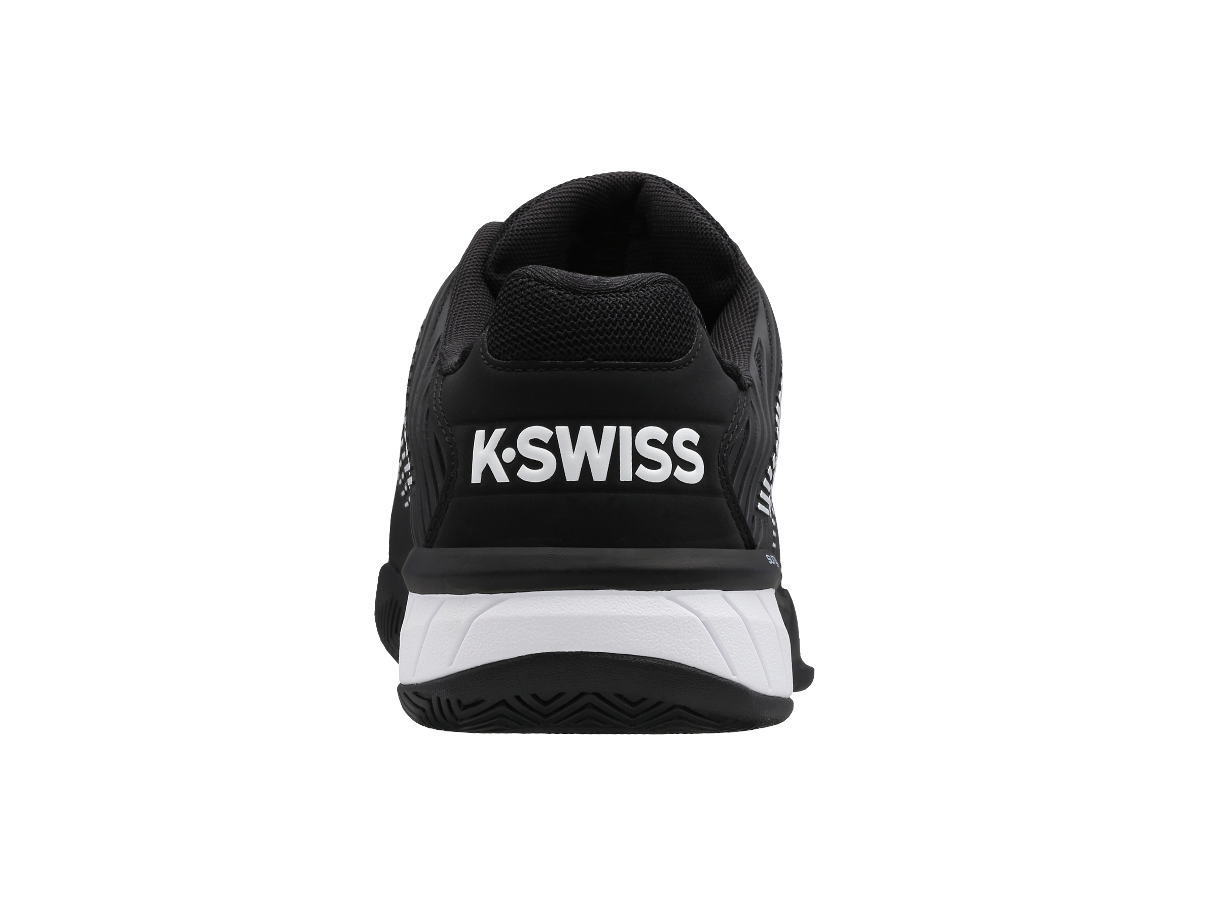 Hypercourt Express 2 in Black/White - K-SWISS-MENS-HYPERCOURT-EXPRESS-2-TENNIS-SHOES-IN-BLACK-WHITE - Image 4