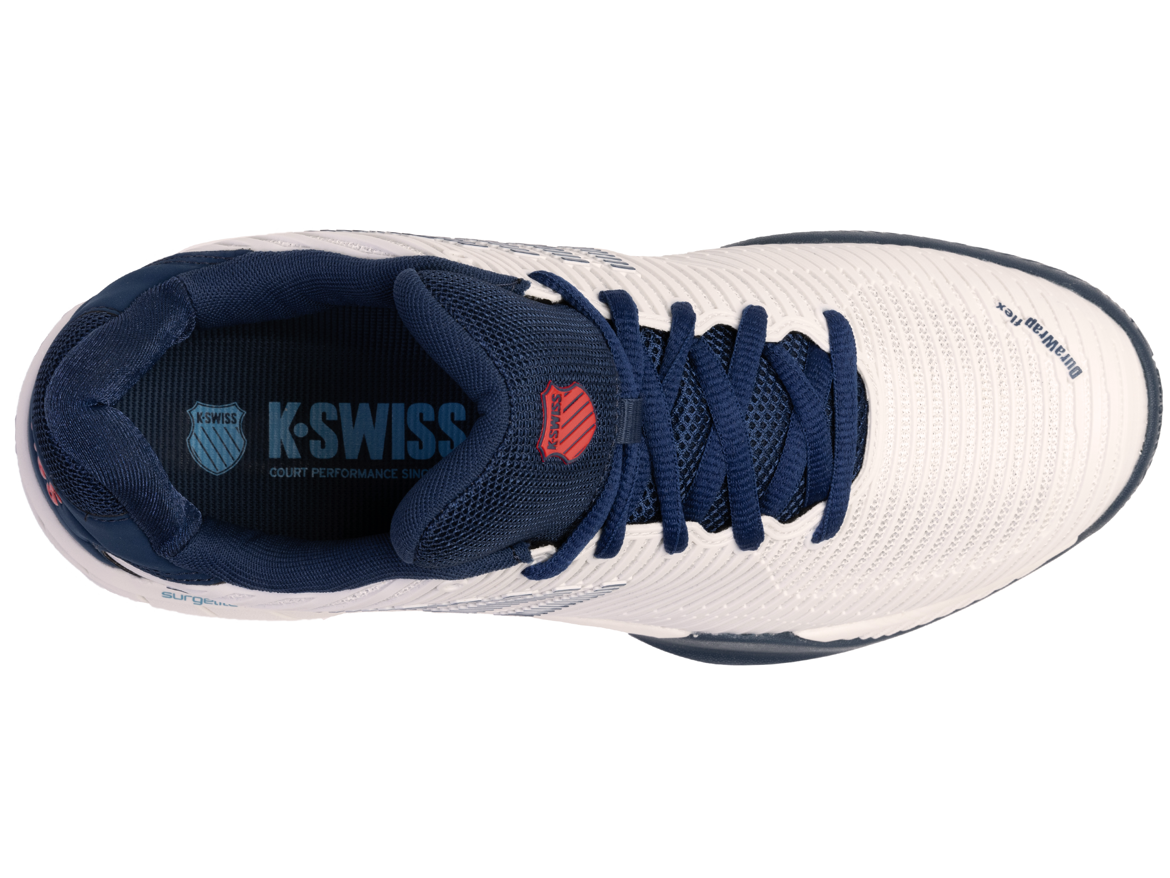 Hypercourt Express 2 in Blanc De Blanc - COPY-OF-K-SWISS-MENS-HYPERCOURT-EXPRESS-2-TENNIS-SHOES-IN-BLANC-DE-BLANC - Image 6