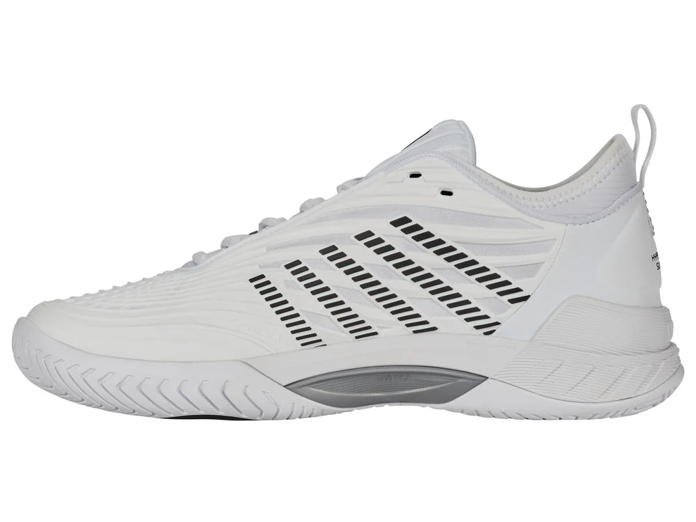 Hypercourt Supreme 2 in White/Black - KSWISS-MENS-HYPERCOURT-SUPREME-2-TENNIS-SHOES-IN-WHITE-BLACK - Image 5