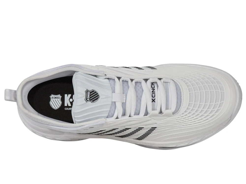 Hypercourt Supreme 2 in White/Black - KSWISS-MENS-HYPERCOURT-SUPREME-2-TENNIS-SHOES-IN-WHITE-BLACK - Image 7