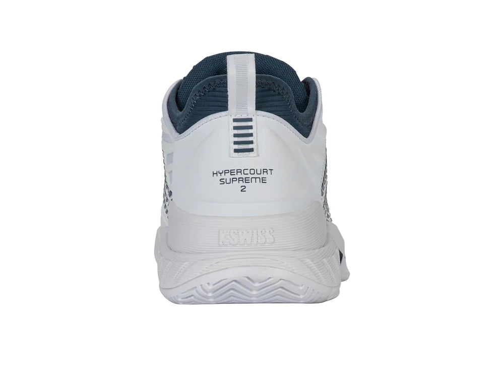 Hypercourt Supreme 2 in White/Stargazer - KSWISS-MENS-HYPERCOURT-SUPREME-2-TENNIS-SHOES-IN-WHITE-STARGAZER - Image 4